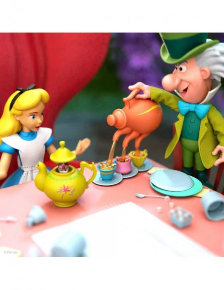Alicia en el país de las maravillas Figura Disney Ultimates The Tea Time Mad Hatter 18 cm
