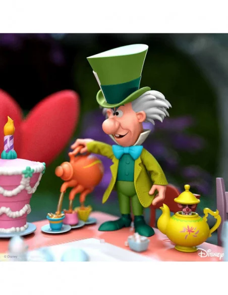 Alicia en el país de las maravillas Figura Disney Ultimates The Tea Time Mad Hatter 18 cm Alicia en el país de las maravillas Figura Disney Ultimates The Tea Time Mad Hatter 18 cm