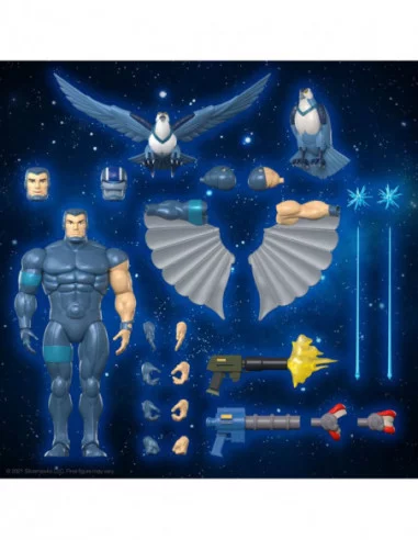 Halcones Galácticos Figura Ultimates Steelwill 18 cm