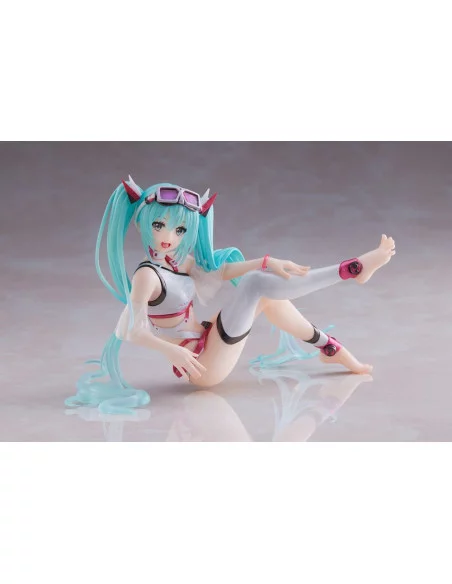 Hatsune Miku Wonderland Estatua PVC Aqua Float Girls Figure Hatsune Miku Reissue 18 cm Hatsune Miku Wonderland Estatua PVC Aqua Float Girls Figure Hatsune Miku Reissue 18 cm
