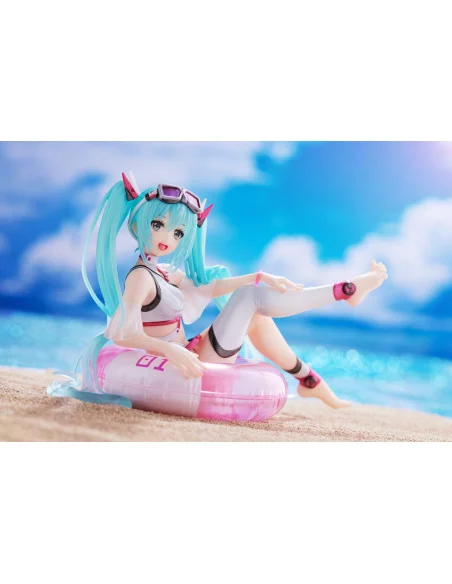 Hatsune Miku Wonderland Estatua PVC Aqua Float Girls Figure Hatsune Miku Reissue 18 cm Hatsune Miku Wonderland Estatua PVC Aqua Float Girls Figure Hatsune Miku Reissue 18 cm
