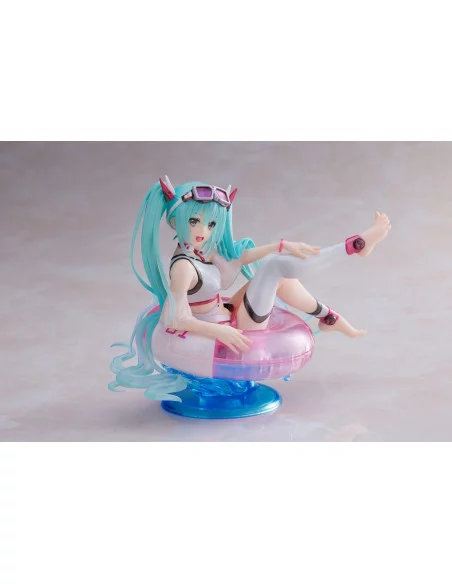 Hatsune Miku Wonderland Estatua PVC Aqua Float Girls Figure Hatsune Miku Reissue 18 cm Hatsune Miku Wonderland Estatua PVC Aqua Float Girls Figure Hatsune Miku Reissue 18 cm