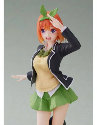 The Quintessential Quintuplets Estatua PVC Yotsuba Nakano Uniform Ver. Renewal Edition