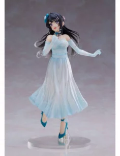 Rascal Does Not Dream of Bunny Girl Senpai Estatua PVC Coreful Sakurajima Party Dress Ver. 20 cm 2