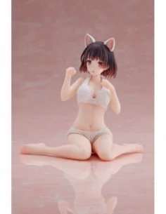 Saekano: How to Raise a Boring Girlfriend Estatua PVC Megumi Kato Cat Roomwear Ver.