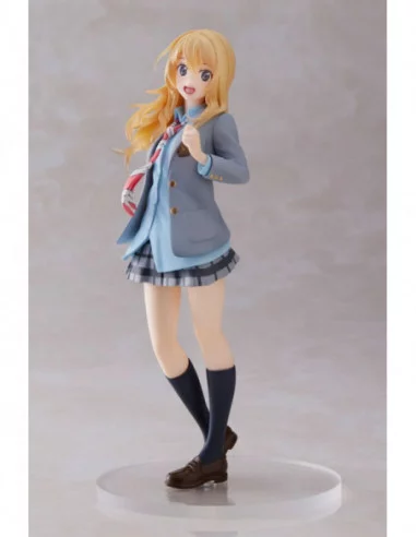 Shigatsu wa Kimi no Uso Coreful Estatua PVC Kaori Miyazono School Uniform Ver. 18 cm