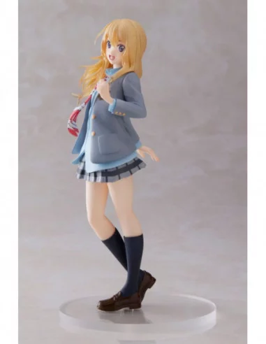 Shigatsu wa Kimi no Uso Coreful Estatua PVC Kaori Miyazono School Uniform Ver. 18 cm