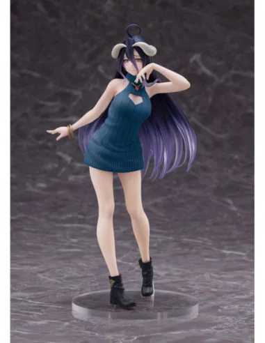 Original Character Estatua PVC Coreful Overlord IV AMP Albedo Knit Dress Ver. Renewal Edition