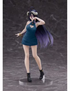 Original Character Estatua PVC Coreful Overlord IV AMP Albedo Knit Dress Ver. Renewal Edition 2