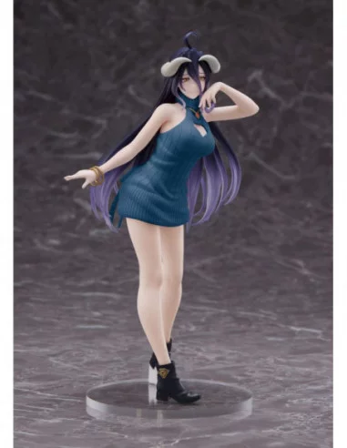 Original Character Estatua PVC Coreful Overlord IV AMP Albedo Knit Dress Ver. Renewal Edition