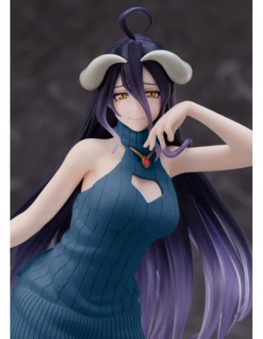 Original Character Estatua PVC Coreful Overlord IV AMP Albedo Knit Dress Ver. Renewal Edition