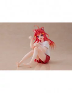 The Quintessential Quintuplets Estatua PVC Desktop Itsuki Nakano Newley Written Cat Roomwear Ver. 2