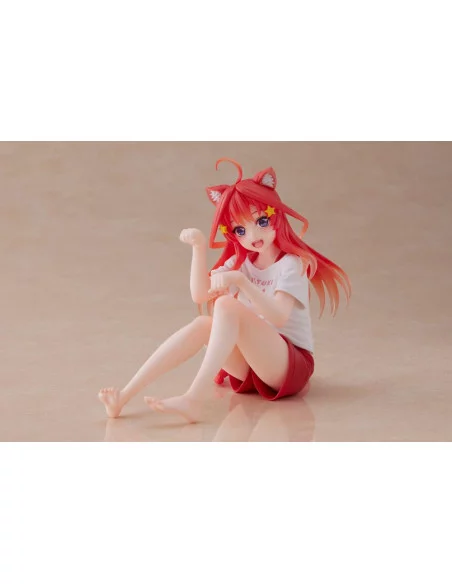 The Quintessential Quintuplets Estatua PVC Desktop Itsuki Nakano Newley Written Cat Roomwear Ver. The Quintessential Quintuplets Estatua PVC Desktop Itsuki Nakano Newley Written Cat Roomwear Ver.