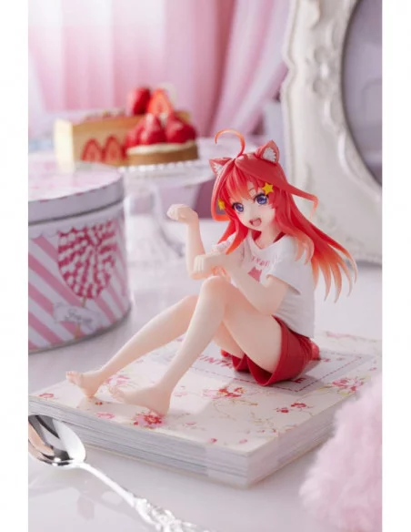 The Quintessential Quintuplets Estatua PVC Desktop Itsuki Nakano Newley Written Cat Roomwear Ver. The Quintessential Quintuplets Estatua PVC Desktop Itsuki Nakano Newley Written Cat Roomwear Ver.
