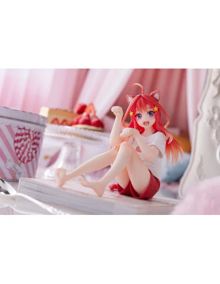 The Quintessential Quintuplets Estatua PVC Desktop Itsuki Nakano Newley Written Cat Roomwear Ver. The Quintessential Quintuplets Estatua PVC Desktop Itsuki Nakano Newley Written Cat Roomwear Ver.