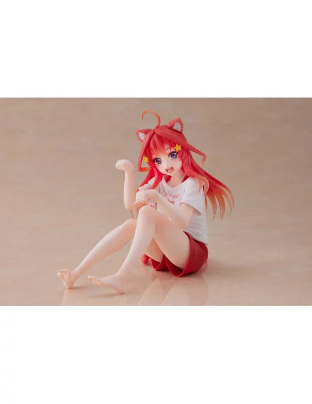 The Quintessential Quintuplets Estatua PVC Desktop Itsuki Nakano Newley Written Cat Roomwear Ver. The Quintessential Quintuplets Estatua PVC Desktop Itsuki Nakano Newley Written Cat Roomwear Ver.