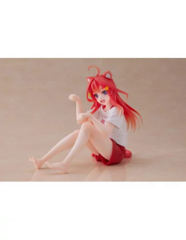 The Quintessential Quintuplets Estatua PVC Desktop Itsuki Nakano Newley Written Cat Roomwear Ver.