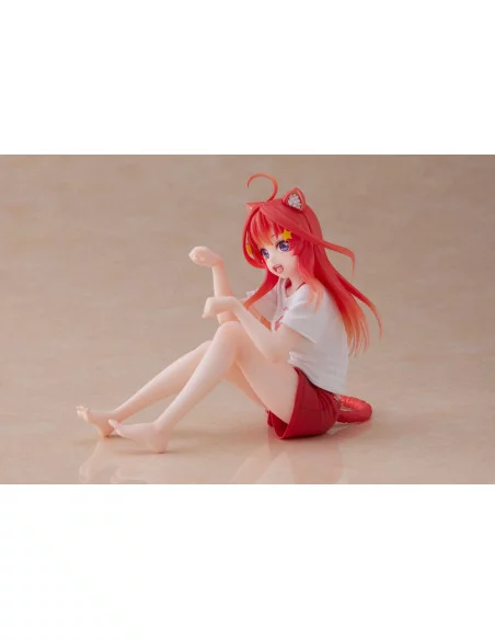 The Quintessential Quintuplets Estatua PVC Desktop Itsuki Nakano Newley Written Cat Roomwear Ver. The Quintessential Quintuplets Estatua PVC Desktop Itsuki Nakano Newley Written Cat Roomwear Ver.