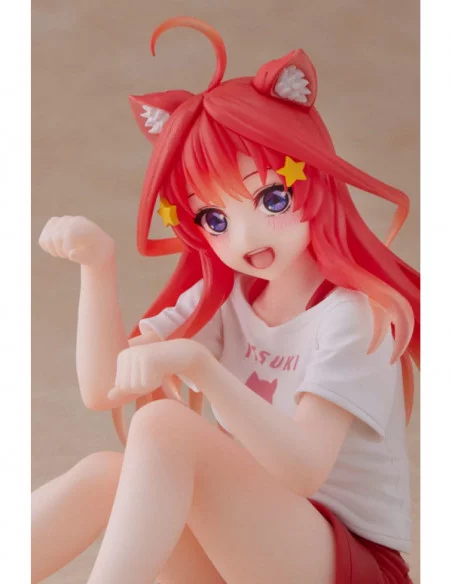 The Quintessential Quintuplets Estatua PVC Desktop Itsuki Nakano Newley Written Cat Roomwear Ver. The Quintessential Quintuplets Estatua PVC Desktop Itsuki Nakano Newley Written Cat Roomwear Ver.