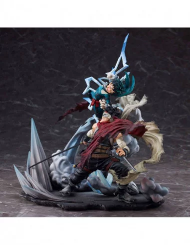 My Hero Academia Estatua PVC Izuku Midoriya vs. Stain 30 cm