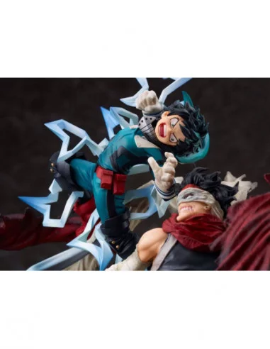 My Hero Academia Estatua PVC Izuku Midoriya vs. Stain 30 cm