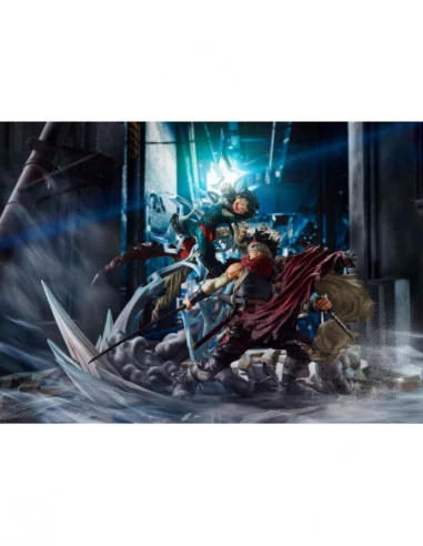 My Hero Academia Estatua PVC Izuku Midoriya vs. Stain 30 cm