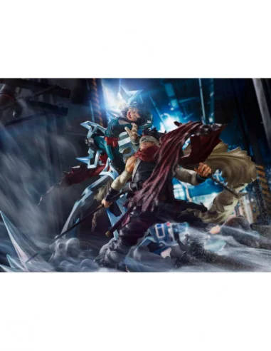 My Hero Academia Estatua PVC Izuku Midoriya vs. Stain 30 cm