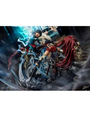 My Hero Academia Estatua PVC Izuku Midoriya vs. Stain 30 cm