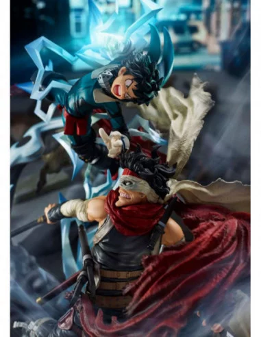 My Hero Academia Estatua PVC Izuku Midoriya vs. Stain 30 cm