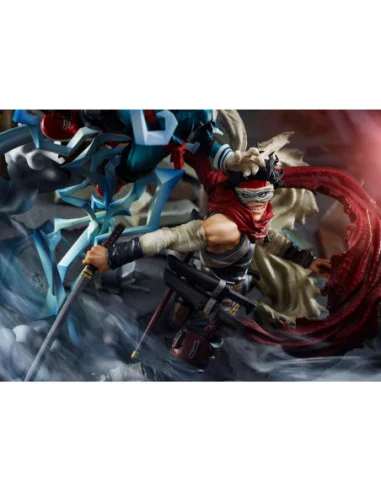 My Hero Academia Estatua PVC Izuku Midoriya vs. Stain 30 cm