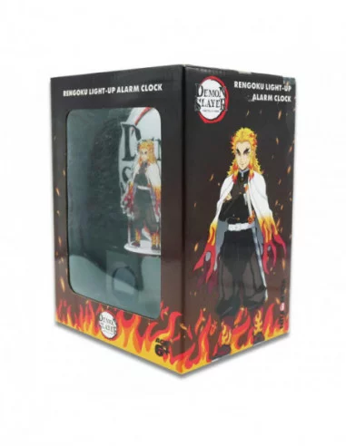 Demon Slayer: Kimetsu no Yaiba despertador con luz Rengoku 21 cm