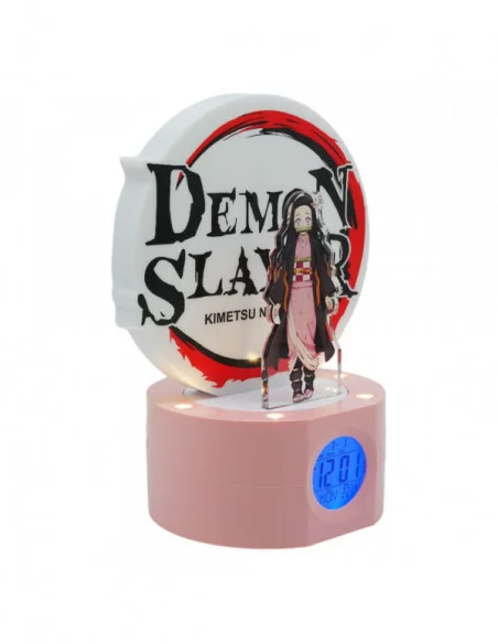 Demon Slayer: Kimetsu no Yaiba despertador con luz Nezuko 21 cm