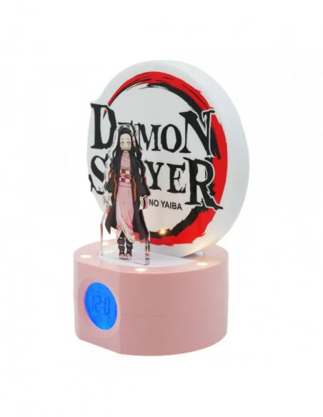 Demon Slayer: Kimetsu no Yaiba despertador con luz Nezuko 21 cm
