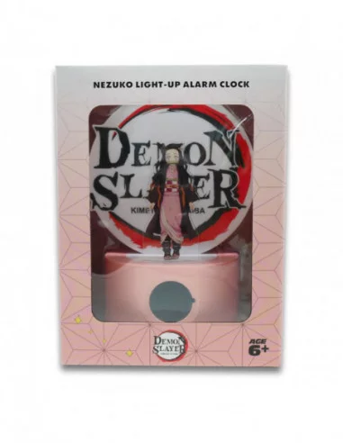 Demon Slayer: Kimetsu no Yaiba despertador con luz Nezuko 21 cm