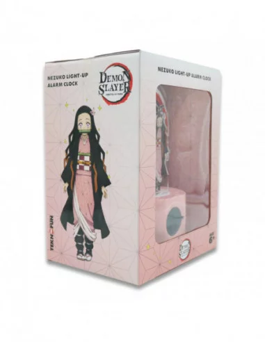 Demon Slayer: Kimetsu no Yaiba despertador con luz Nezuko 21 cm