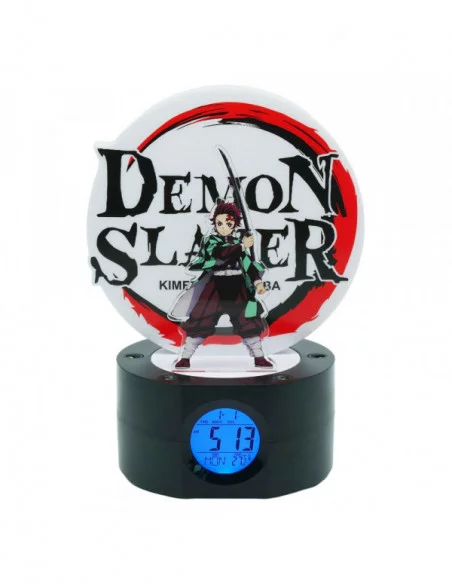 Demon Slayer: Kimetsu no Yaiba despertador con luz Tanjiro 21 cm