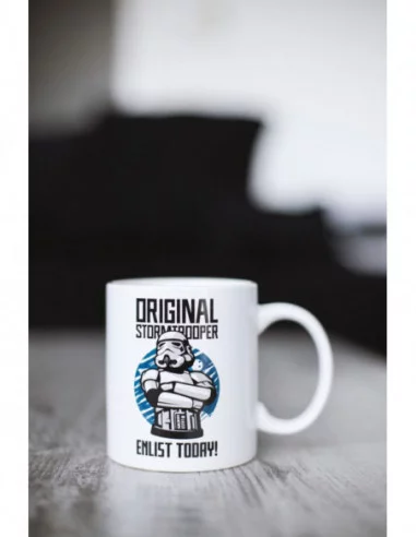 Original Stormtrooper Taza Enlist Today White