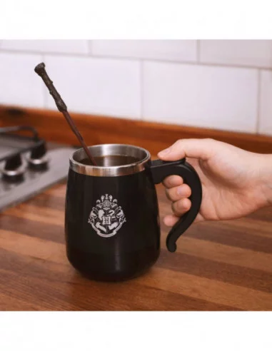Harry Potter Taza que se remueve sola con la varita de Harry Potter