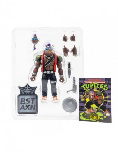 Tortugas Ninja Figura BST AXN '80s BeBop 13 cm
