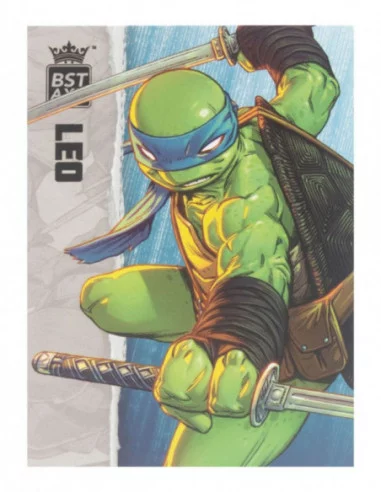 Tortugas Ninja Figura BST AXN Leonardo (IDW Comics) 13 cm