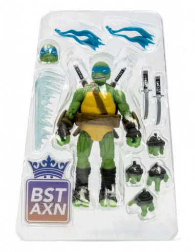Tortugas Ninja Figura BST AXN Leonardo (IDW Comics) 13 cm