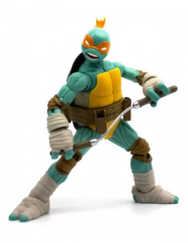 Tortugas Ninja Figura BST AXN Michelangelo (IDW Comics) 13 cm