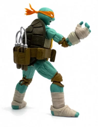 Tortugas Ninja Figura BST AXN Michelangelo (IDW Comics) 13 cm