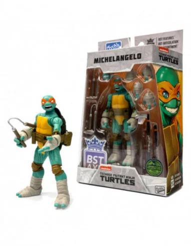 Tortugas Ninja Figura BST AXN Michelangelo (IDW Comics) 13 cm