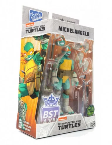 Tortugas Ninja Figura BST AXN Michelangelo (IDW Comics) 13 cm