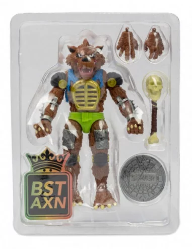 Tortugas Ninja Figura BST AXN Rahzar 13 cm