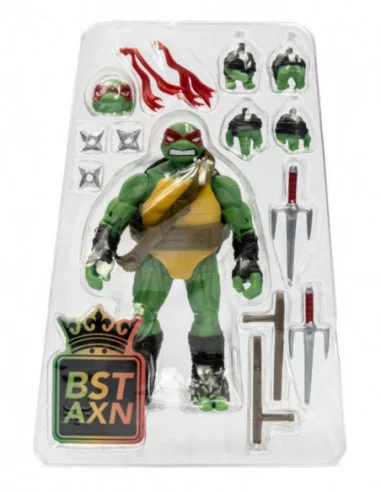 Tortugas Ninja Figura BST AXN Raphael (IDW Comics) 13 cm