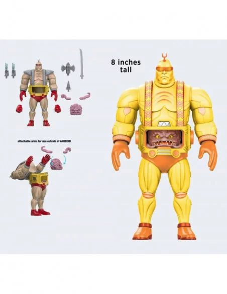 Tortugas Ninja Figura BST AXN XL Krang with Android Body (Arcade Game Colors) 20 cm