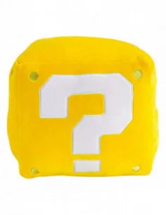 Super Mario Peluche Mocchi-Mocchi Mega Signo de interrogación - Bloque 22 cm