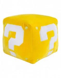 Super Mario Peluche Mocchi-Mocchi Mega Signo de interrogación - Bloque 22 cm 2